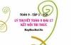 Lý thuyết Toán 9 Bài 17: Vị Trí Tương Đối Của Hai Đường Tròn (Kết Nối Tri Thức)